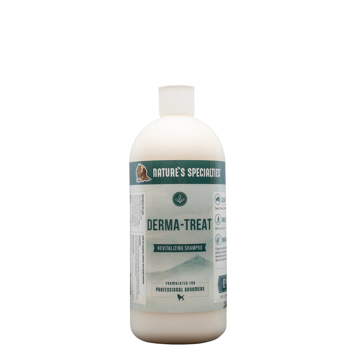 DERMA-TREAT® SHAMPOO FOR DOGS & CATS